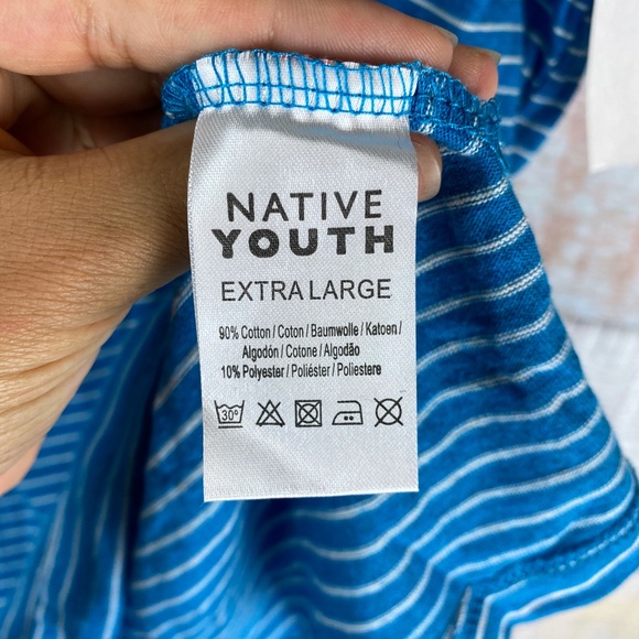 NATIVE YOUTH Striped Tee  P3 - Picture 4 of 5
